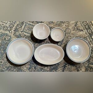 🔥Pfaltzgraff Aura Set of 5🔥 Vintage